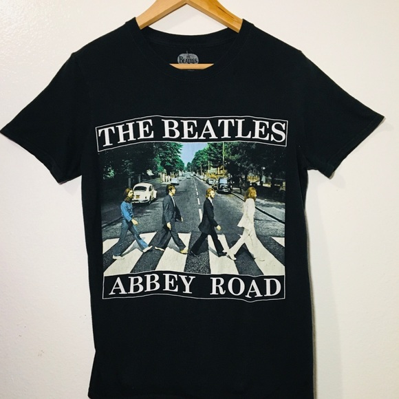 The Beatles Tops - THE BEATLES ABBEY ROAD TEE
